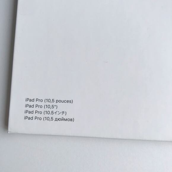 Apple iPad Pro 10.5 Smart Cover Charcoal Gray Grey Slimline Magnetic Folding - Picture 11 of 12